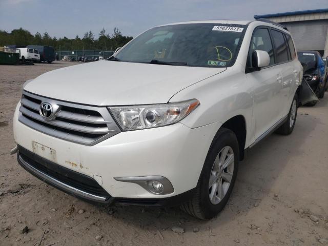 Photo 2 from auction – 2012 TOYOTA HIGHLANDER with VIN 5TDBK3EH9CS096330