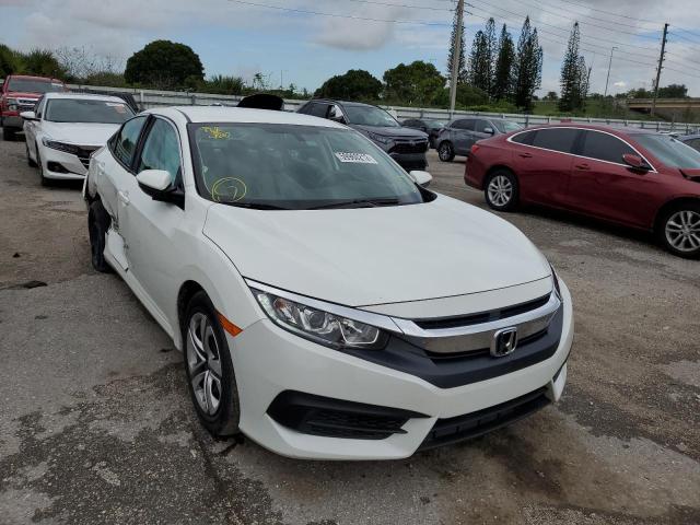 Photo 1 from auction – 2018 HONDA CIVIC LX with VIN 19XFC2F57JE040780