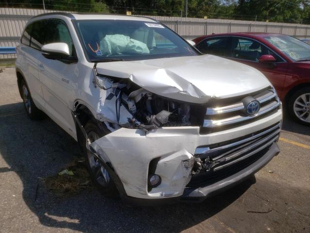 TOYOTA HIGHLANDER 2017 with VIN 5TDDGRFH8HS029902 - Photo from auction