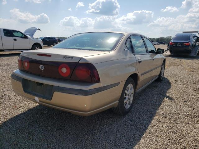 Photo 4 from auction – 2004 CHEVROLET IMPALA with VIN 2G1WF52E049202968