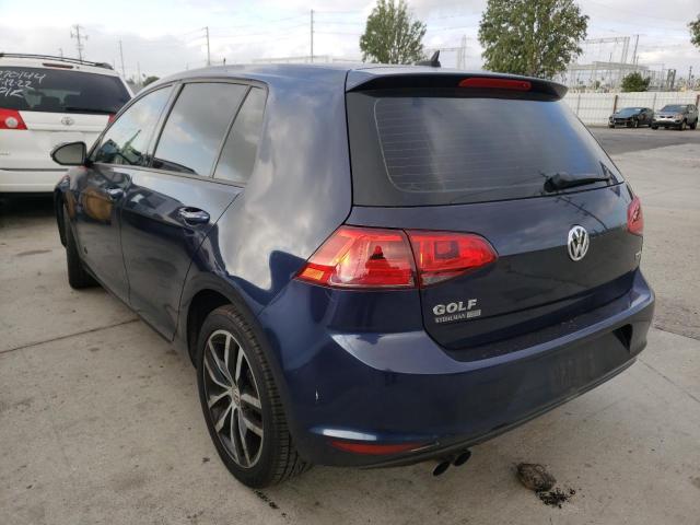 Photo 3 from auction – 2015 VOLKSWAGEN GOLF with VIN 3VW217AU2FM094546