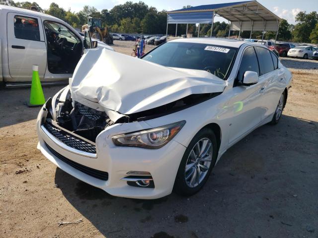 Photo 2 from auction – 2014 INFINITI Q50 BASE with VIN JN1BV7AP5EM683704
