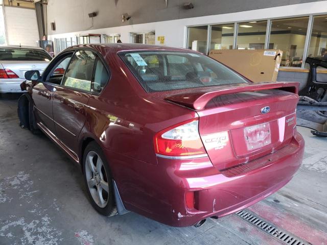 Photo 3 from auction – 2009 SUBARU LEGACY 2.5 with VIN 4S3BL626397214313