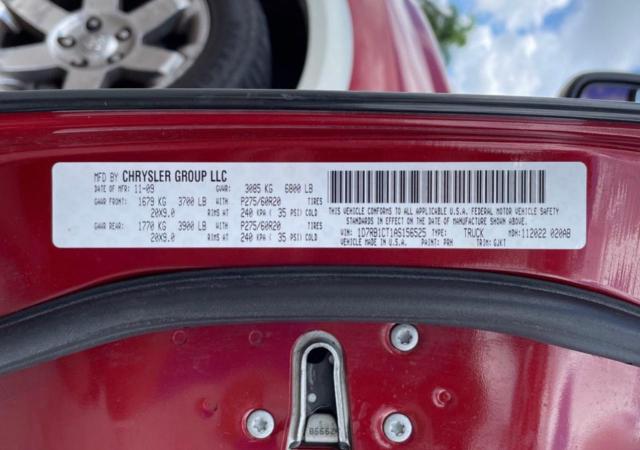 Photo 10 from auction – 2010 DODGE RAM 1500 with VIN 1D7RB1CT1AS156525