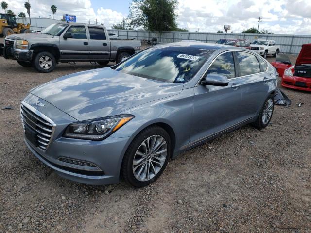 Photo 2 from auction – 2017 GENESIS G80 BASE with VIN KMHGN4JE4HU170332