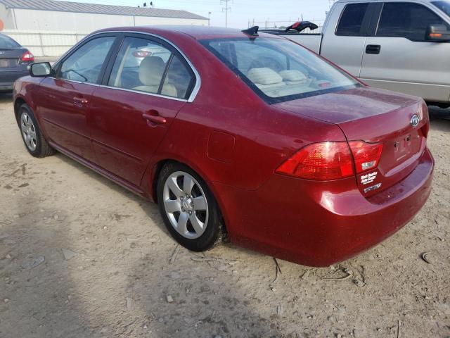 Photo 3 from auction – 2009 KIA OPTIMA with VIN KNAGE228895327516