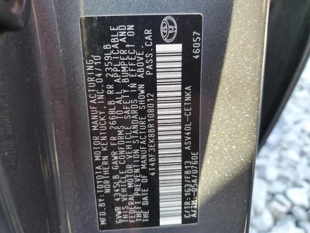 Фото 10 с аукциона – 2011 TOYOTA CAMRY BASE с VIN 4T4BF3EK8BR108012