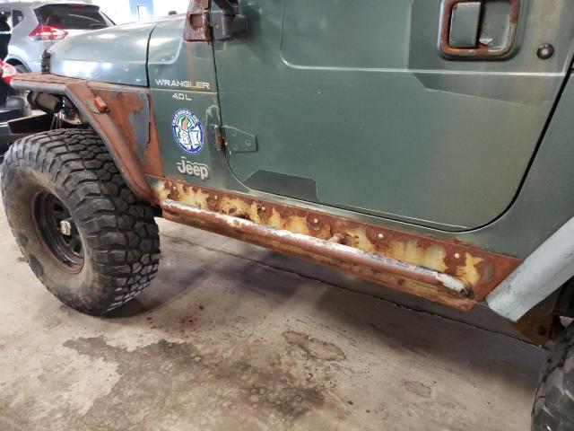 Photo 9 from auction – 2000 JEEP WRANGLER / with VIN 1J4FA49S4YP760951