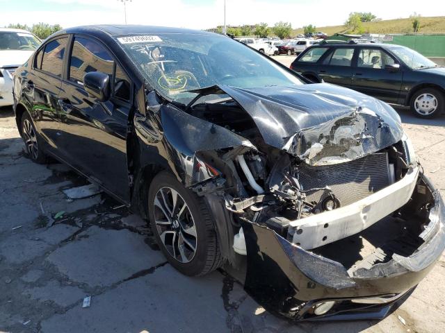 HONDA CIVIC EXL 2014 with VIN 19XFB2F90EE032824 - Photo from auction