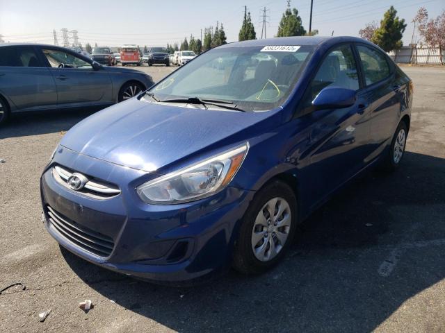 Photo 2 from auction – 2016 HYUNDAI ACCENT SE with VIN KMHCT4AE0GU091727