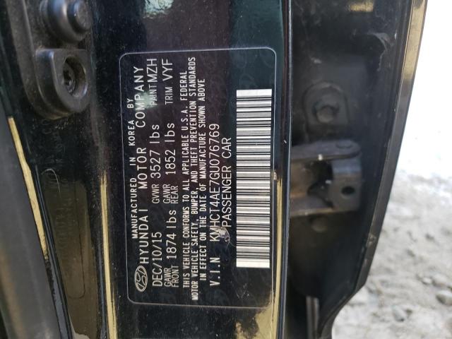 Photo 10 from auction – 2016 HYUNDAI ACCENT SE with VIN KMHCT4AE7GU076769