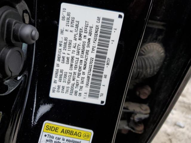 Photo 10 from auction – 2010 ACURA TL with VIN 19UUA8F27AA027022