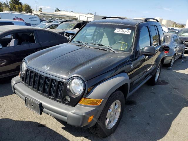 Photo 2 from auction – 2006 JEEP LIBERTY with VIN 1J4GL48536W274371