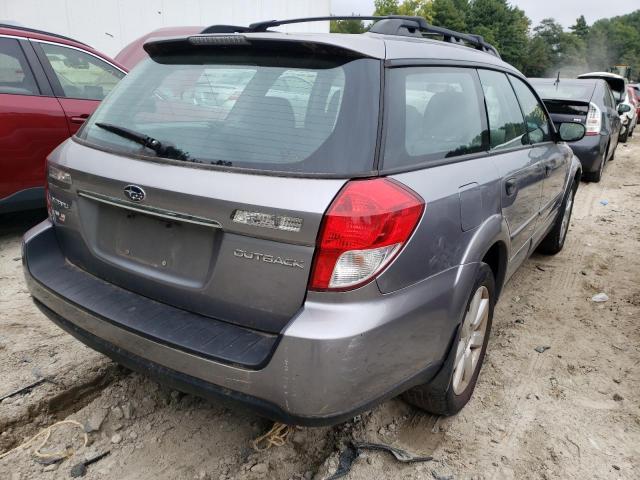 Photo 4 from auction – 2009 SUBARU OUTBACK 2. with VIN 4S4BP61C296338070