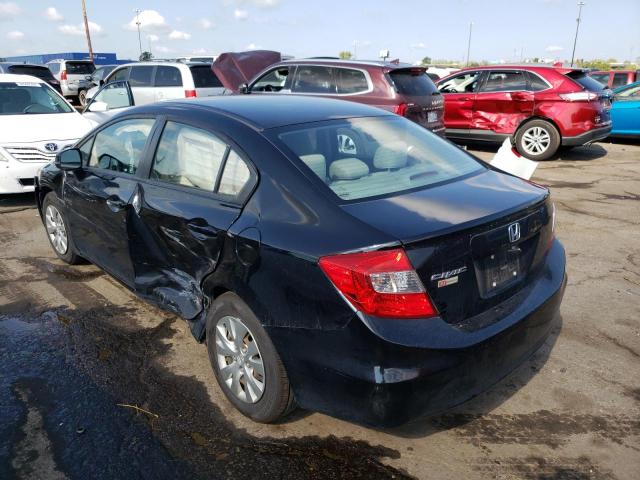 Photo 3 from auction – 2012 HONDA CIVIC LX with VIN 2HGFB2F50CH336252