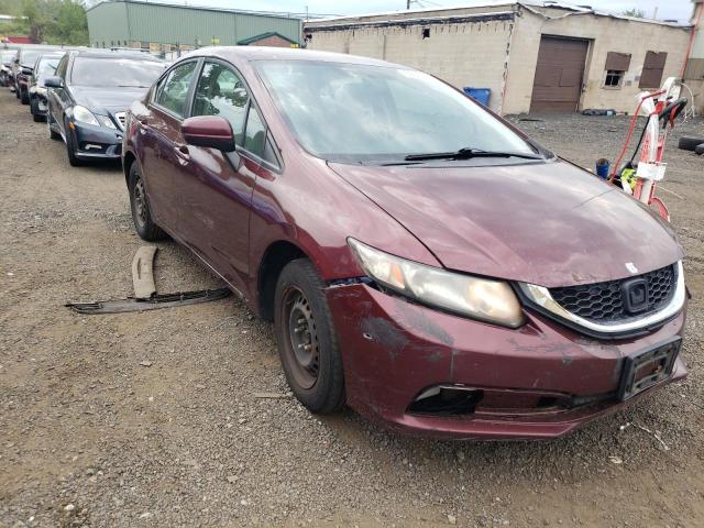 HONDA CIVIC LX 2015 with VIN 19XFB2F57FE268000 - Photo from auction
