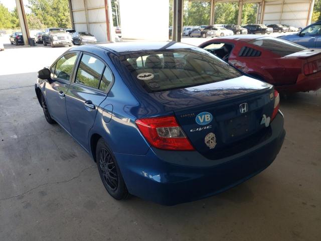 Photo 3 from auction – 2012 HONDA CIVIC LX with VIN 19XFB2F51CE362952