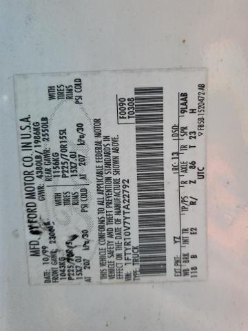 Photo 10 from auction – 2000 FORD RANGER with VIN 1FTYR10V7YTA22792