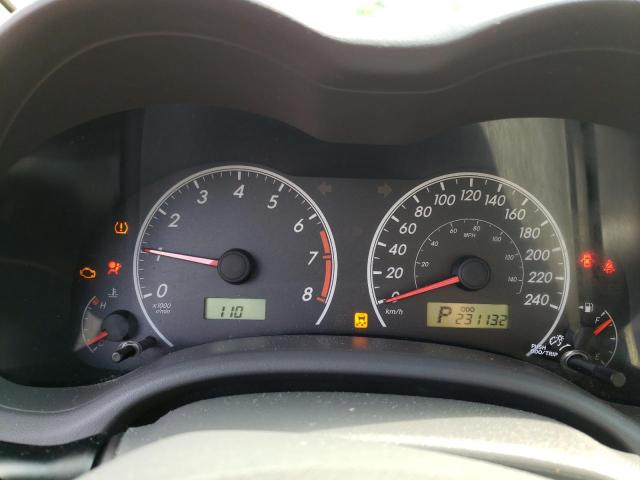 Photo 8 from auction – 2010 TOYOTA COROLLA BA with VIN 2T1BU4EE3AC222497