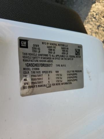 Photo 10 from auction – 2013 CHEVROLET SUBURBAN C with VIN 1GNSCHE07DR336017