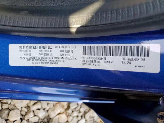 Photo 10 from auction – 2014 DODGE AVENGER SE with VIN 1C3CDZAB7EN222488