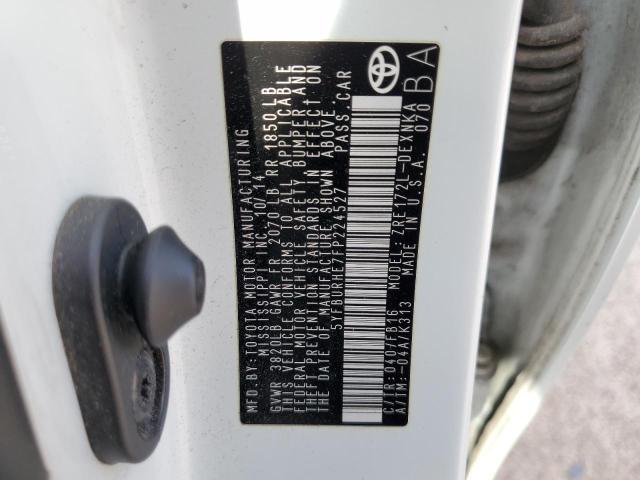Photo 10 from auction – 2015 TOYOTA COROLLA L with VIN 5YFBURHE7FP224527
