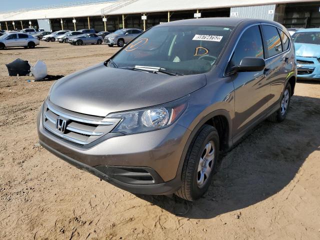 Photo 2 from auction – 2012 HONDA CR-V LX with VIN 5J6RM3H37CL009366