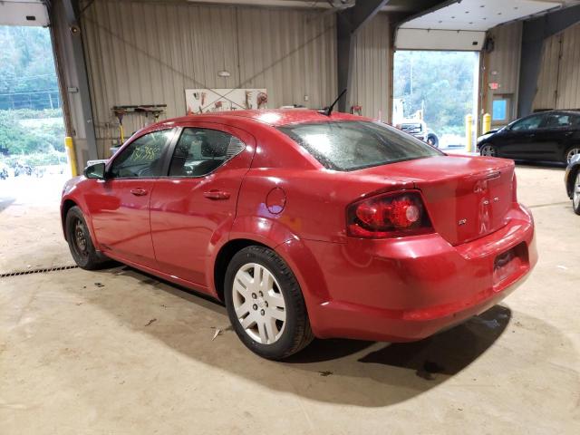 Photo 3 from auction – 2014 DODGE AVENGER SE with VIN 1C3CDZABXEN196405