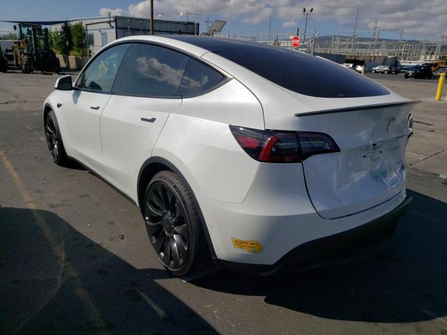 Photo 3 from auction – 2022 TESLA MODEL Y with VIN 7SAYGDEF8NF405439