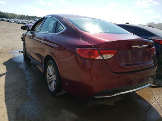Photo 3 from auction – 2015 CHRYSLER 200 LIMITE with VIN 1C3CCCABXFN754514