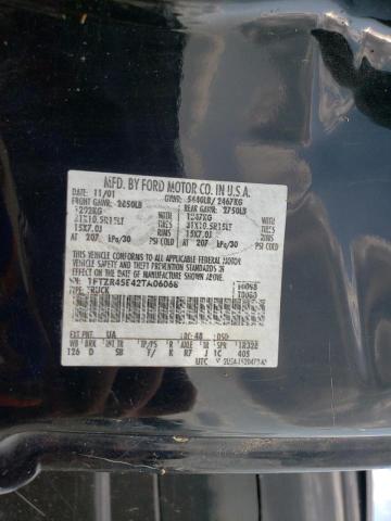Photo 10 from auction – 2002 FORD RANGER SUP with VIN 1FTZR45E42TA06068