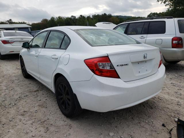 Photo 3 from auction – 2012 HONDA CIVIC EX with VIN 2HGFB2F83CH327264