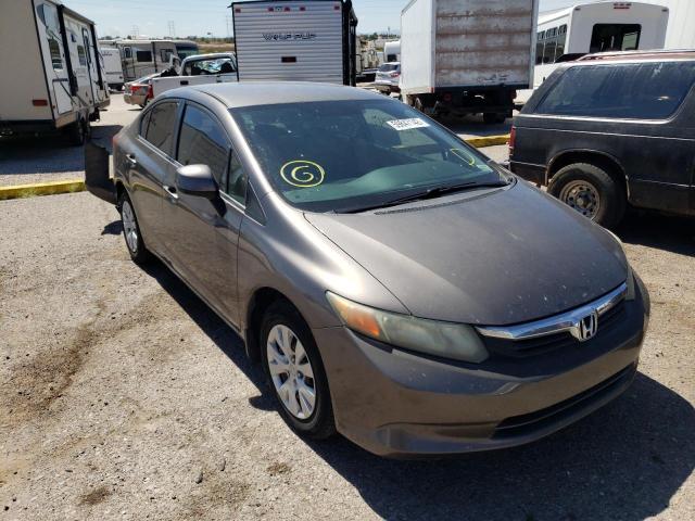 HONDA CIVIC LX 2012 with VIN 19XFB2F54CE303992 - Photo from auction