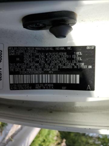 Photo 10 from auction – 2007 TOYOTA SIENNA CE with VIN 5TDZK23C27S082971