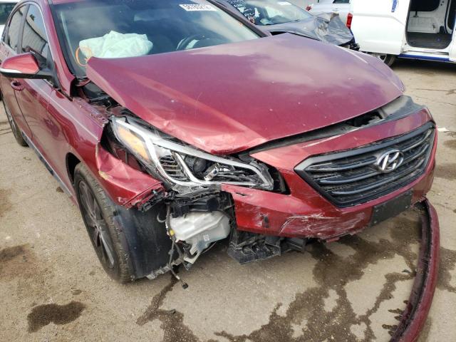 Photo 9 from auction – 2016 HYUNDAI SONATA SPO with VIN 5NPE34AF3GH317808