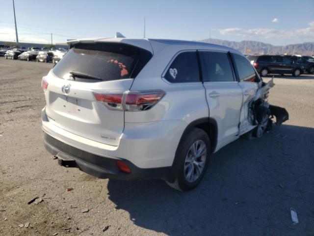 Photo 4 from auction – 2015 TOYOTA HIGHLANDER with VIN 5TDJKRFH3FS150657