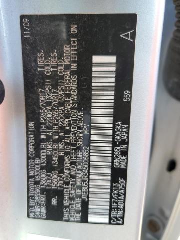Photo 10 from auction – 2010 TOYOTA 4RUNNER SR with VIN JTEBU5JR3A5006852