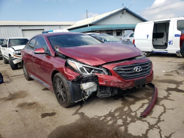 HYUNDAI SONATA SPO 2016 with VIN 5NPE34AF3GH317808 - Photo from auction
