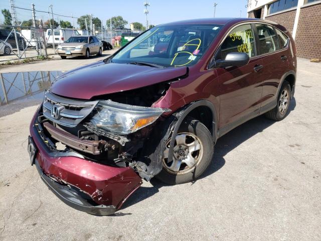Photo 2 from auction – 2012 HONDA CR-V LX with VIN 5J6RM4H34CL031735