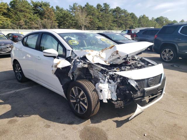 NISSAN VERSA SV 2021 with VIN 3N1CN8EV6ML922589 - Photo from auction