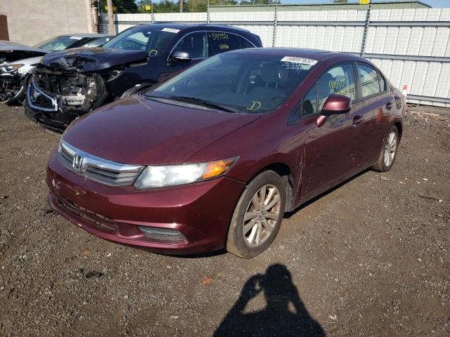 Photo 2 from auction – 2012 HONDA CIVIC EX with VIN 2HGFB2F85CH597810