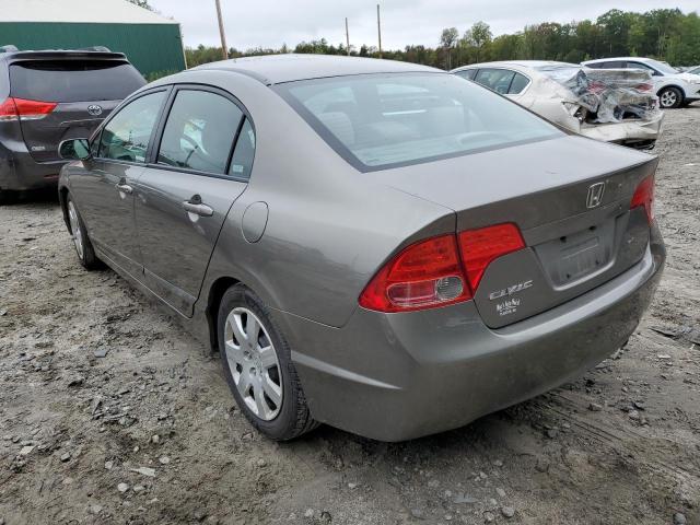 Photo 3 from auction – 2008 HONDA CIVIC LX with VIN 2HGFA16548H348781
