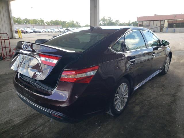 Photo 4 from auction – 2014 TOYOTA AVALON HYB with VIN 4T1BD1EBXEU029823