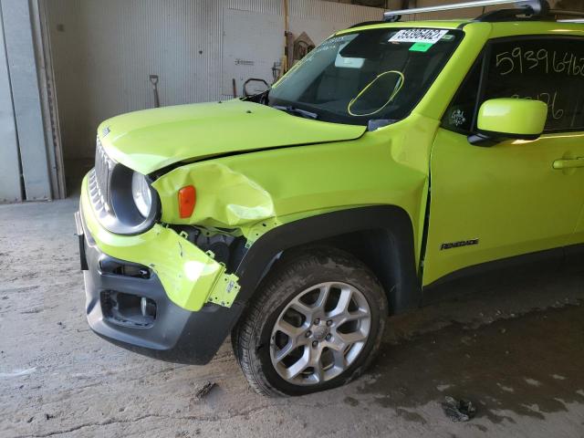 Photo 9 from auction – 2017 JEEP RENEGADE L with VIN ZACCJBBB6HPF40138