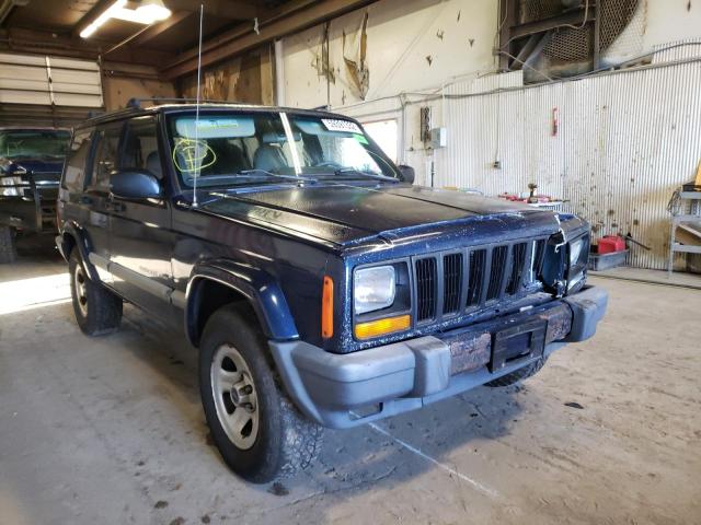 JEEP CHEROKEE S 2001 with VIN 1J4FF48S41L549717 - Photo from auction