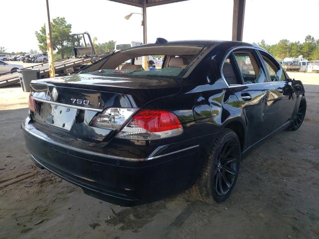 Photo 4 from auction – 2006 BMW 750 LI with VIN WBAHN83516DT60130