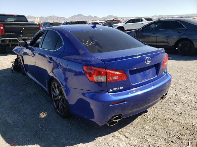 Photo 3 from auction – 2009 LEXUS IS-F with VIN JTHBP262695006425