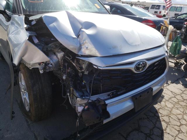 Photo 9 from auction – 2021 TOYOTA HIGHLANDER with VIN 5TDBZRBH6MS544060