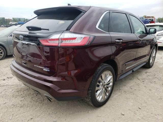 Photo 4 from auction – 2020 FORD EDGE TITAN with VIN 2FMPK4K99LBB62882