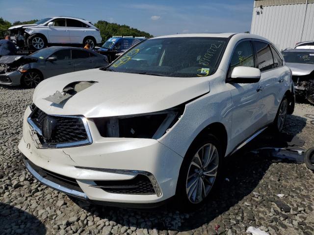 Photo 2 from auction – 2017 ACURA MDX TECHNO with VIN 5J8YD4H53HL002643